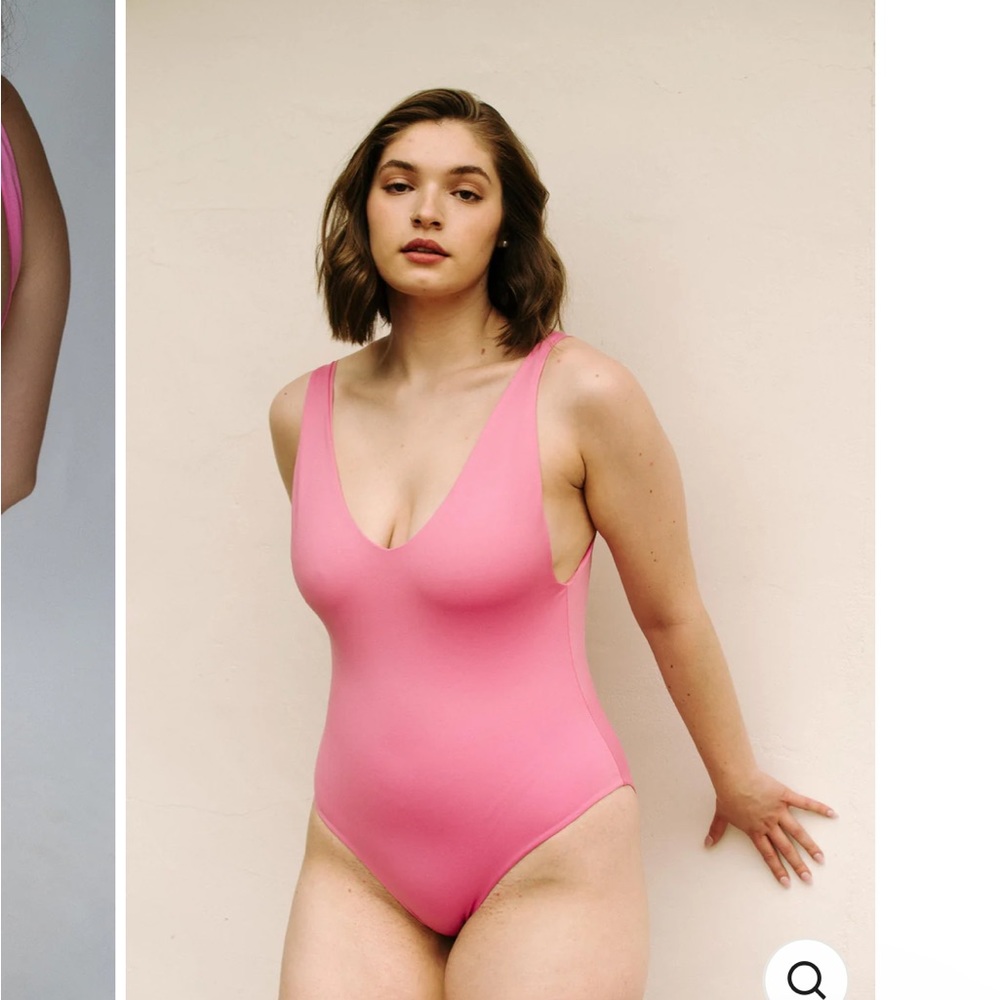 Londre THE MINIMALIST ONE PIECE - SCUBA BARBIE PINK - XXL